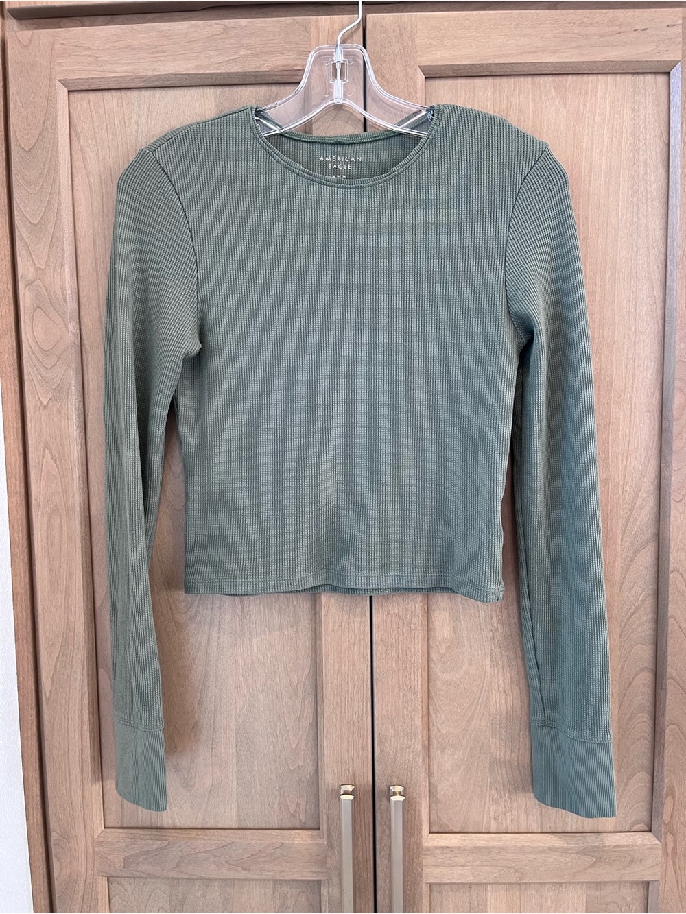 AE green shirt